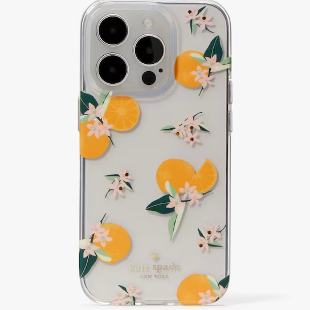 Kate Spade IPhone 14 Pro Max Orange Toss Phone Case